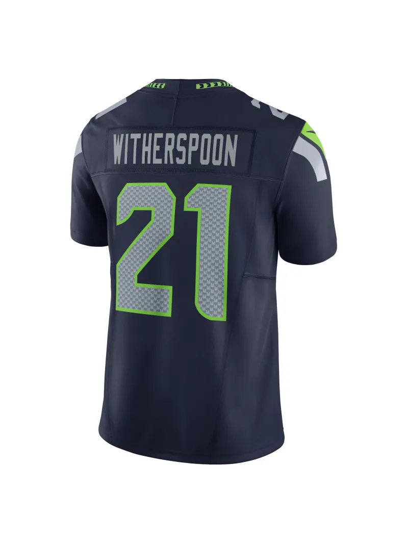 Men's Seattle Seahawks Devon Witherspoon Nike Navy Vapor FUSE Limited Jersey