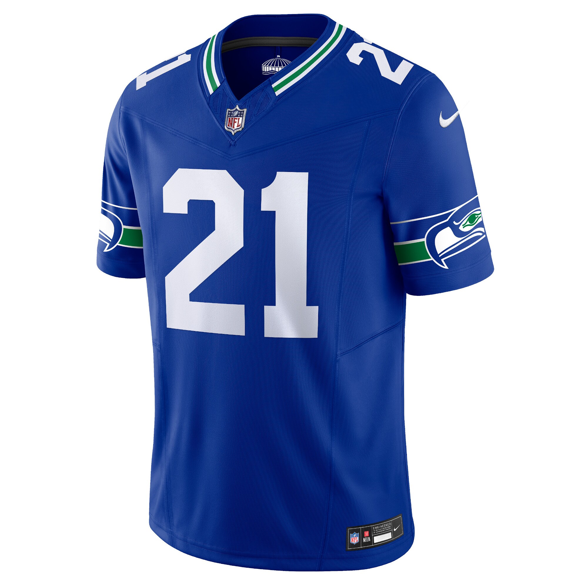 Men's Seattle Seahawks Devon Witherspoon Nike Royal Alternate Vapor FUSE Limited Jersey
