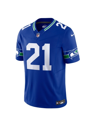 Men's Seattle Seahawks Devon Witherspoon Nike Royal Alternate Vapor FUSE Limited Jersey 02