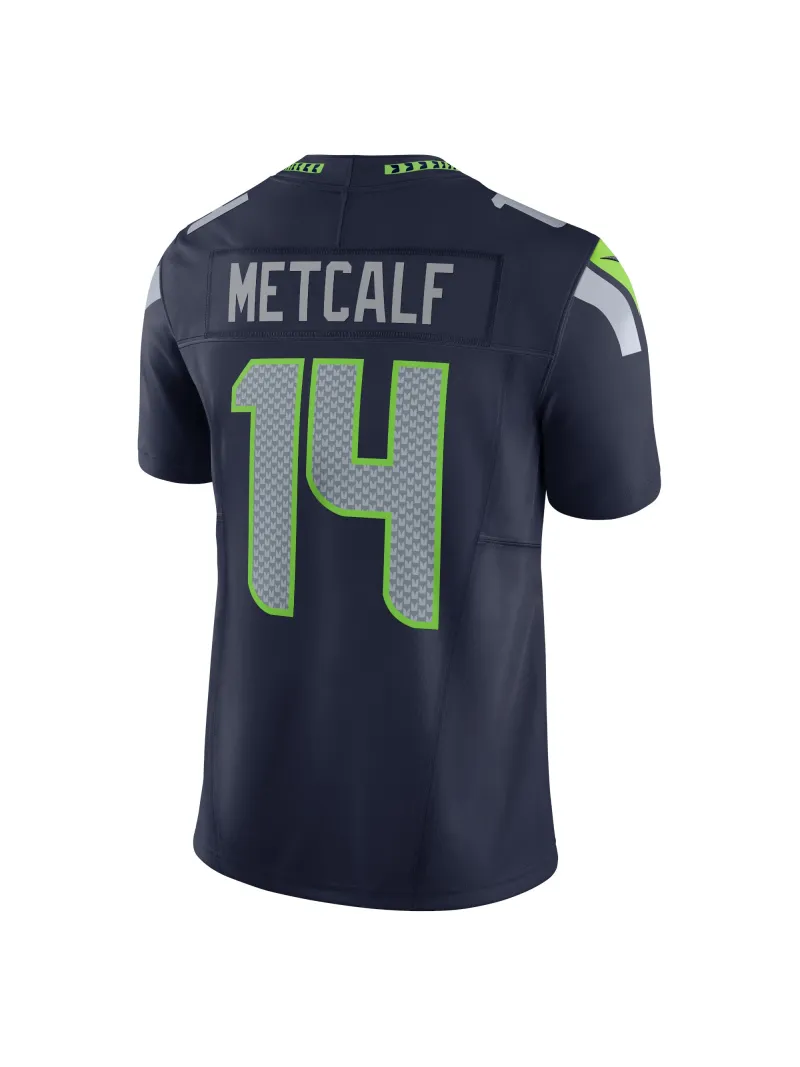 Men's Seattle Seahawks DK Metcalf Nike Navy Vapor FUSE Limited Jersey