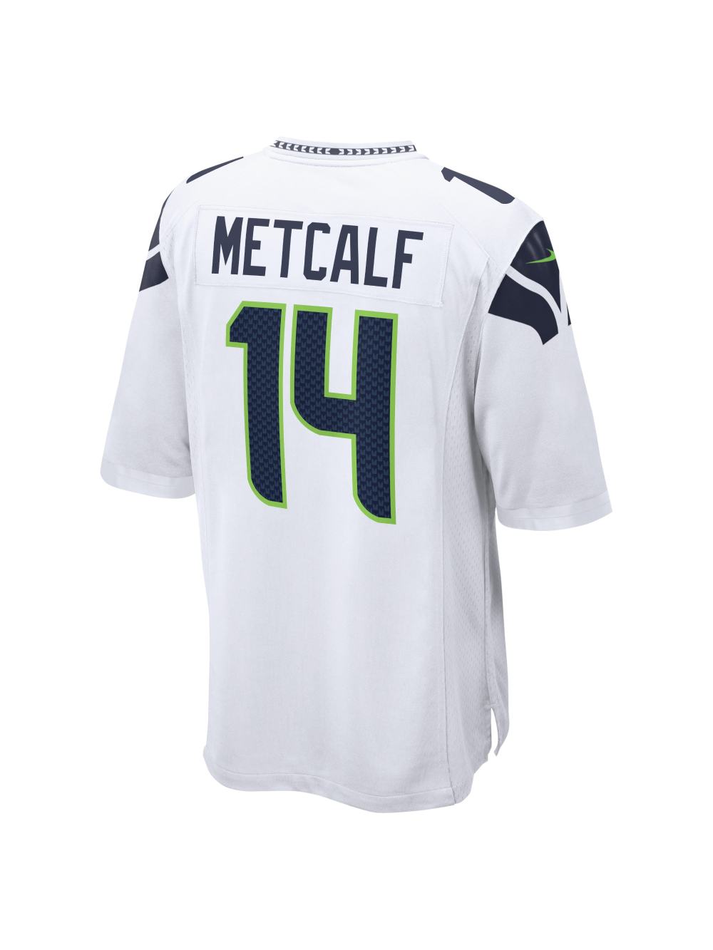 Men's Seattle Seahawks DK Metcalf Nike White Game Jersey