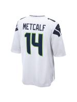 Men's Seattle Seahawks DK Metcalf Nike White Game Jersey