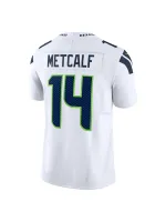 Men's Seattle Seahawks DK Metcalf Nike White Vapor FUSE Limited Jersey