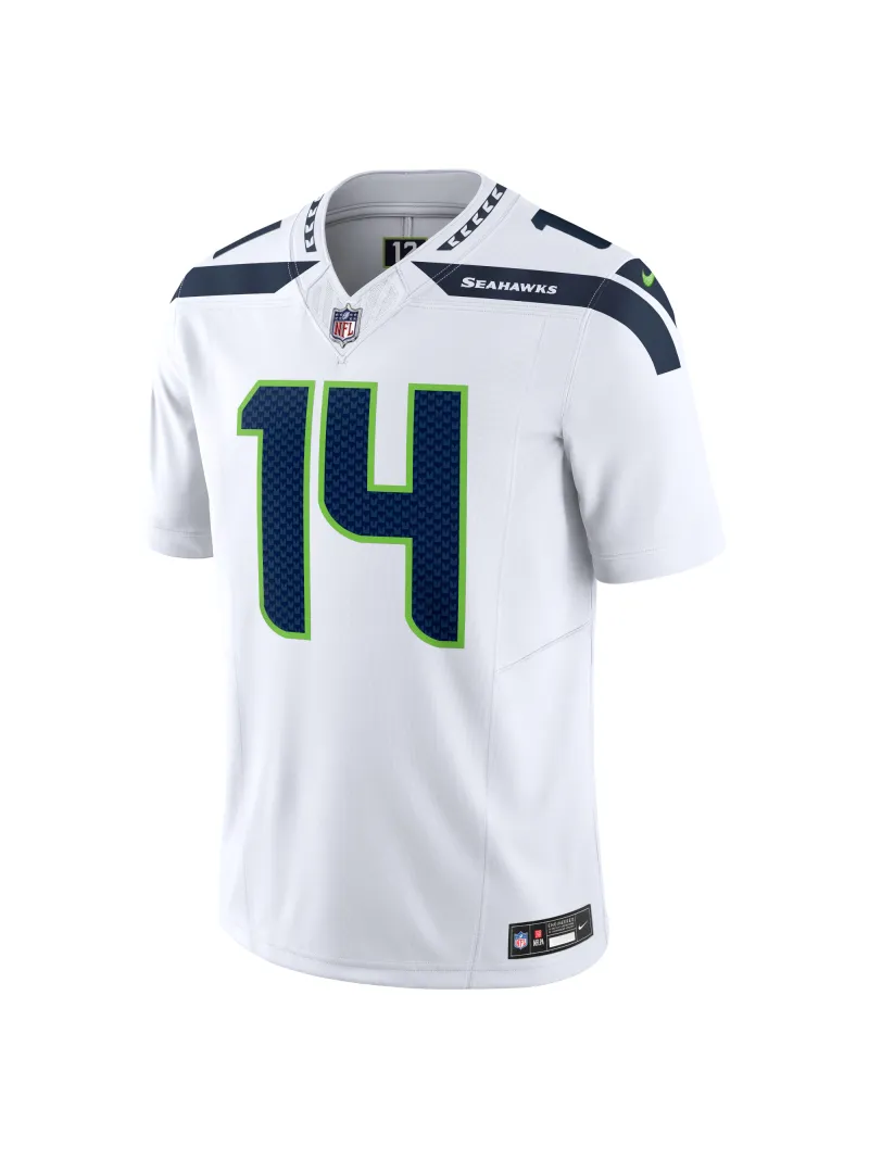 Men's Seattle Seahawks DK Metcalf Nike White Vapor FUSE Limited Jersey