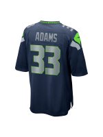 Men's Seattle Seahawks Jamal Adams Nike Collegiate Navy Game Team Jersey