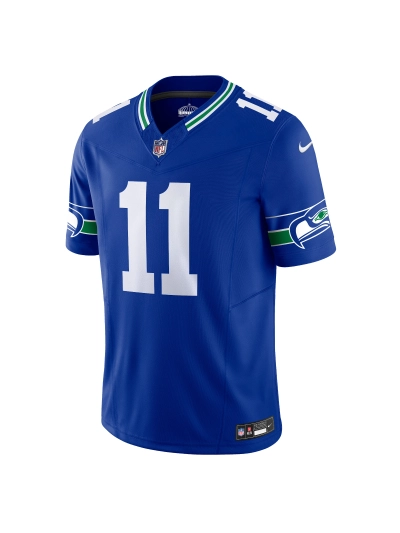 Men's Seattle Seahawks Jaxon Smith-Njigba Nike Royal Alternate Vapor FUSE Limited Jersey 02