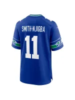 Men's Seattle Seahawks Jaxon Smith-Njigba Nike Royals Retro Players Game Jersey