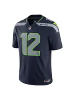 Men's Seattle Seahawks No. 12 Nike Navy Vapor FUSE Limited Jersey