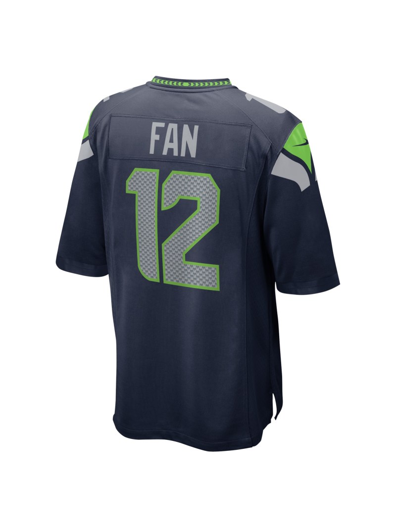 Men's Seattle Seahawks Size 12 Nike Varsity Navy Game Team Jersey