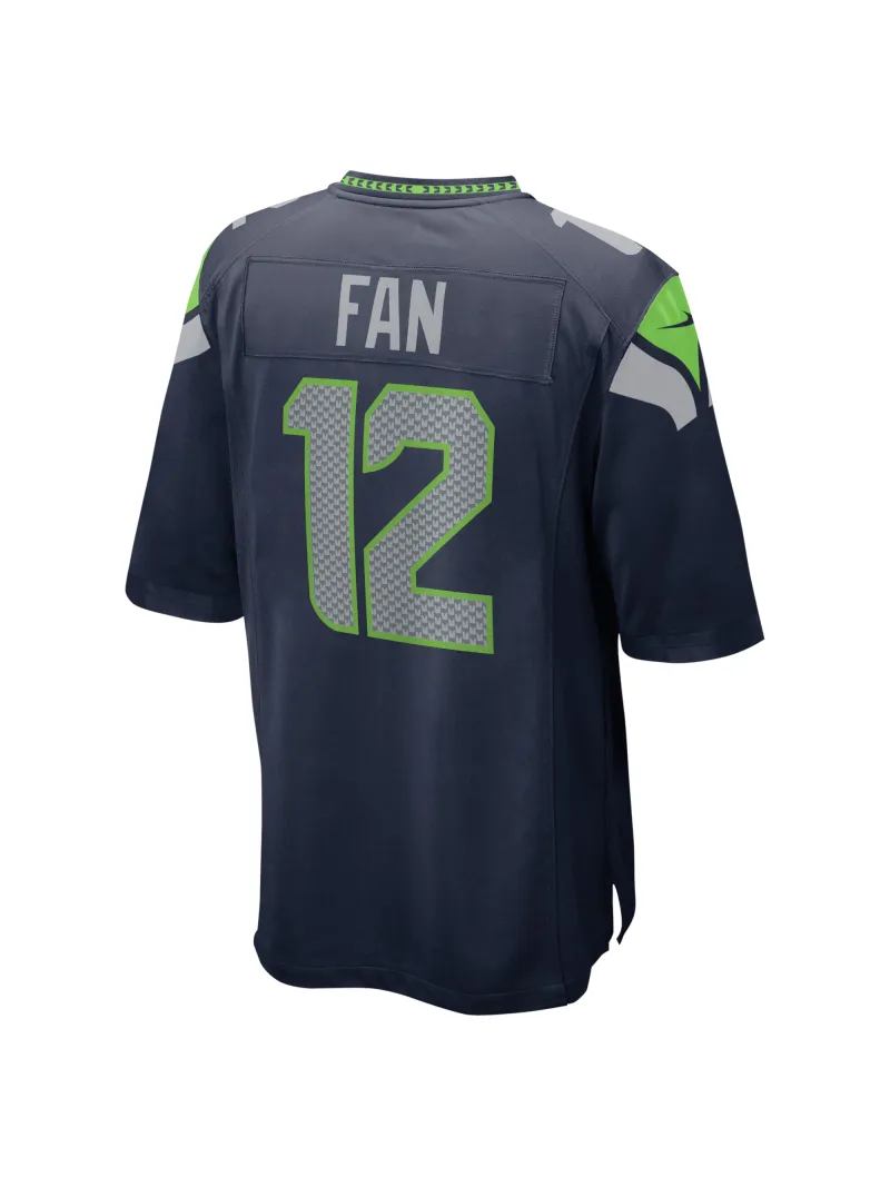 Men's Seattle Seahawks Size 12 Nike Varsity Navy Game Team Jersey