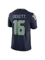 Men's Seattle Seahawks Tyler Lockett Nike Navy Vapor FUSE Limited Jersey