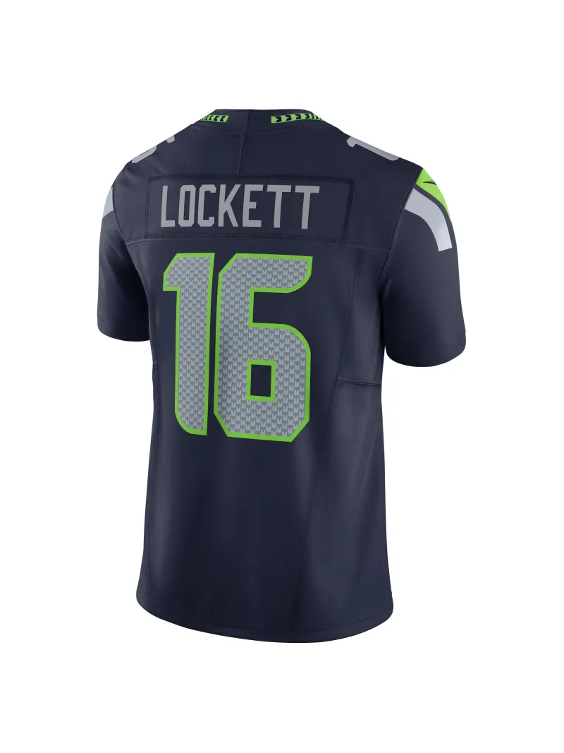 Men's Seattle Seahawks Tyler Lockett Nike Navy Vapor FUSE Limited Jersey
