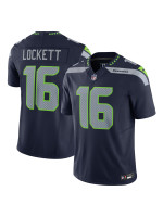 Men's Seattle Seahawks Tyler Lockett Nike Navy Vapor FUSE Limited Jersey