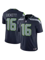 Men's Seattle Seahawks Tyler Lockett Nike Navy Vapor FUSE Limited Jersey