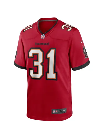 Men's Tampa Bay Buccaneers Antoine Winfield Jr. Nike Red Game Jersey 02