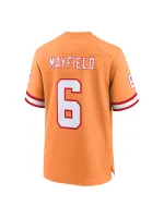 Men's Tampa Bay Buccaneers Baker Mayfield Nike Orange Retro Game Jersey