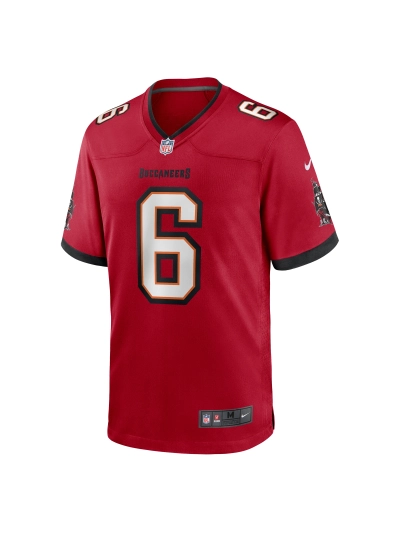Men's Tampa Bay Buccaneers Baker Mayfield Nike Red Game Jersey 02