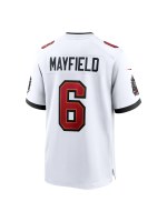 Men's Tampa Bay Buccaneers Baker Mayfield Nike White Away Game Jersey