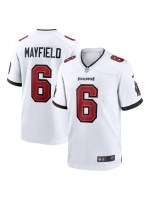 Men's Tampa Bay Buccaneers Baker Mayfield Nike White Away Game Jersey