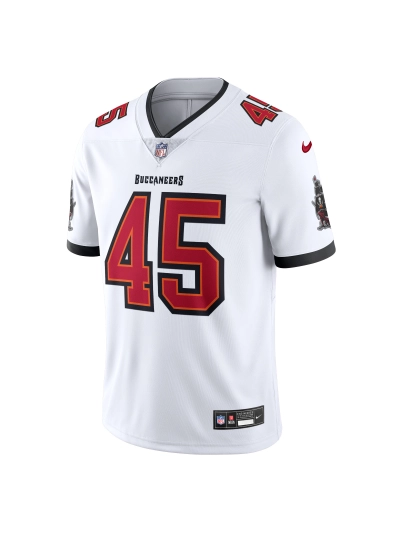 Men's Tampa Bay Buccaneers Devin White Nike White Vapor Untouchable Limited Edition Jersey 02