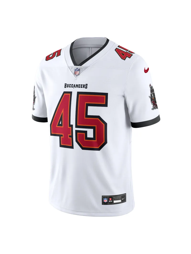 Men's Tampa Bay Buccaneers Devin White Nike White Vapor Untouchable Limited Edition Jersey