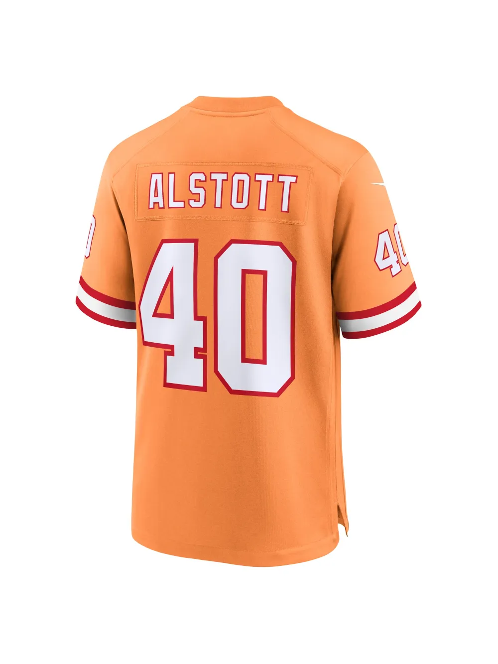 Men's Tampa Bay Buccaneers Mike Alstott Nike Orange Retro Game Jersey
