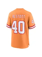 Men's Tampa Bay Buccaneers Mike Alstott Nike Orange Retro Game Jersey