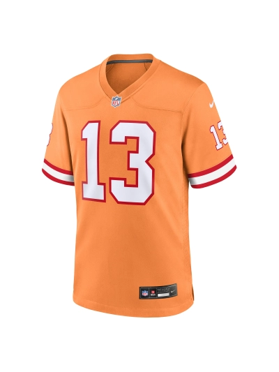 Men's Tampa Bay Buccaneers Mike Evans Nike Orange Retro Game Jersey 02
