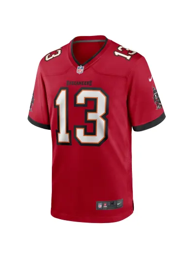 Men's Tampa Bay Buccaneers Mike Evans Nike Red Game Jersey 02