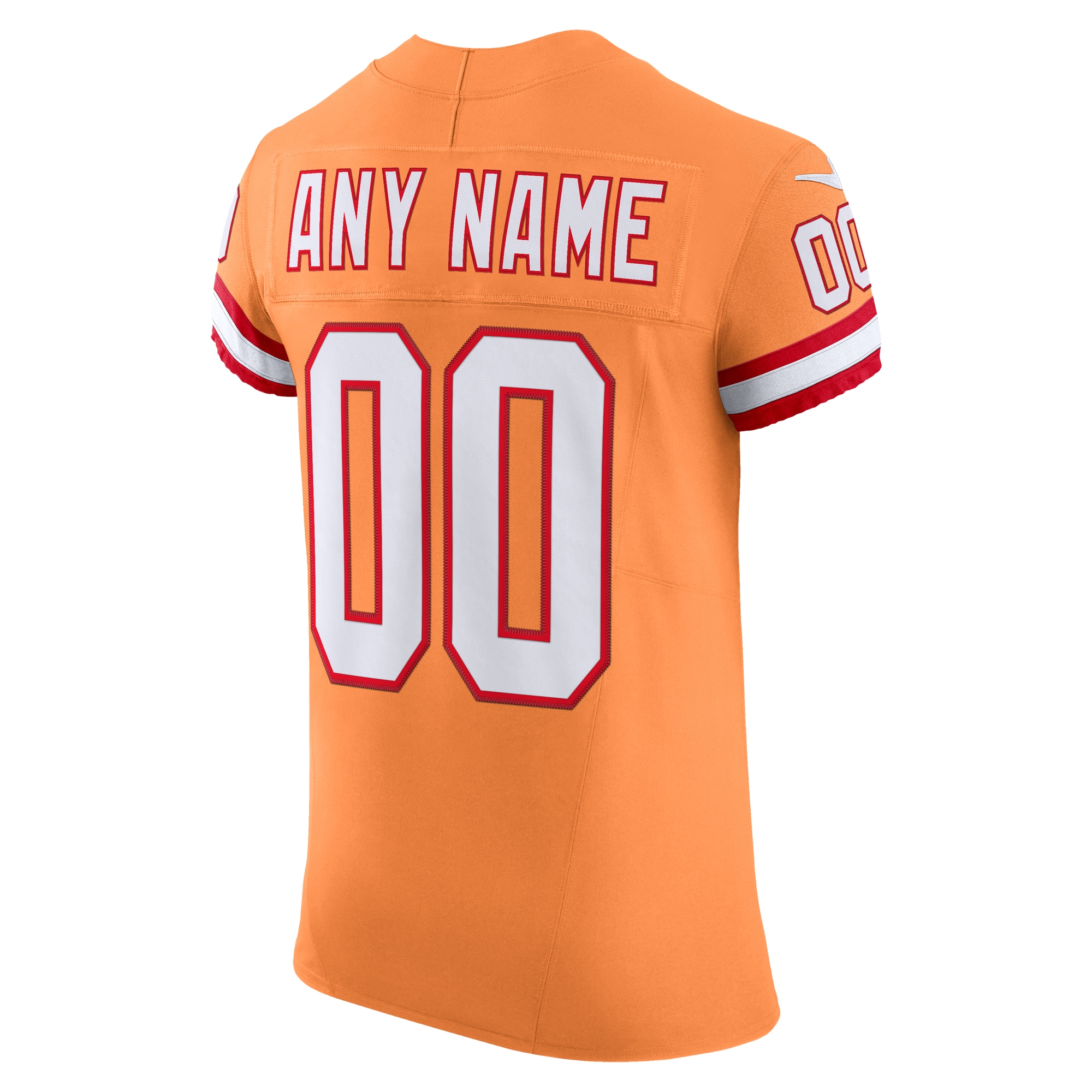 Men's Tampa Bay Buccaneers Nike Orange Vapor FUSE Elite Custom Jersey