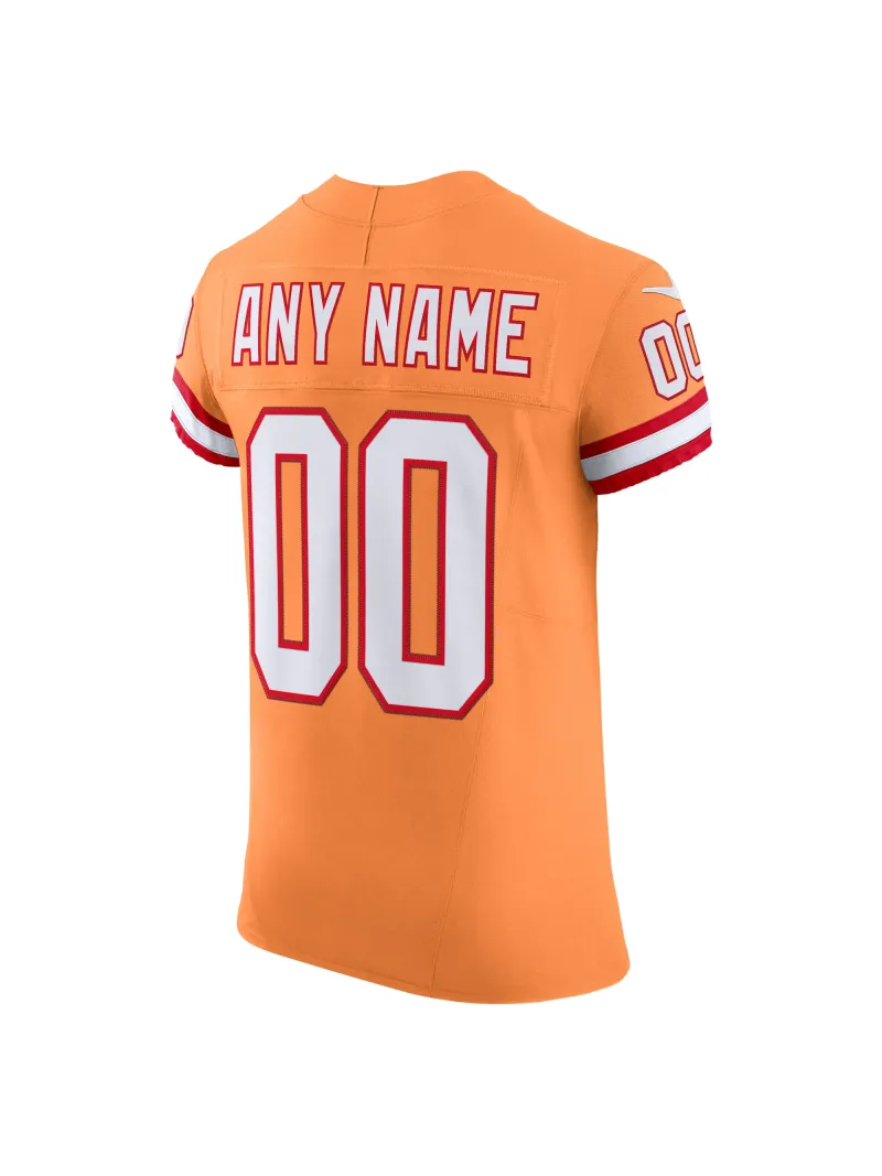 Men's Tampa Bay Buccaneers Nike Orange Vapor FUSE Elite Custom Jersey