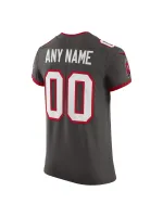 Men's Tampa Bay Buccaneers Nike Pewter Vapor Untouchable Elite Custom Alternate Jersey