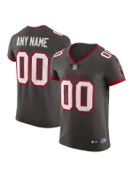 Men's Tampa Bay Buccaneers Nike Pewter Vapor Untouchable Elite Custom Alternate Jersey