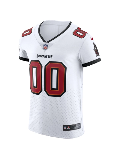Men's Tampa Bay Buccaneers Nike White Vapor Elite Custom Jersey 02