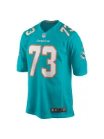 Miami Dolphins Austin Jackson Nike Aqua Game Jersey
