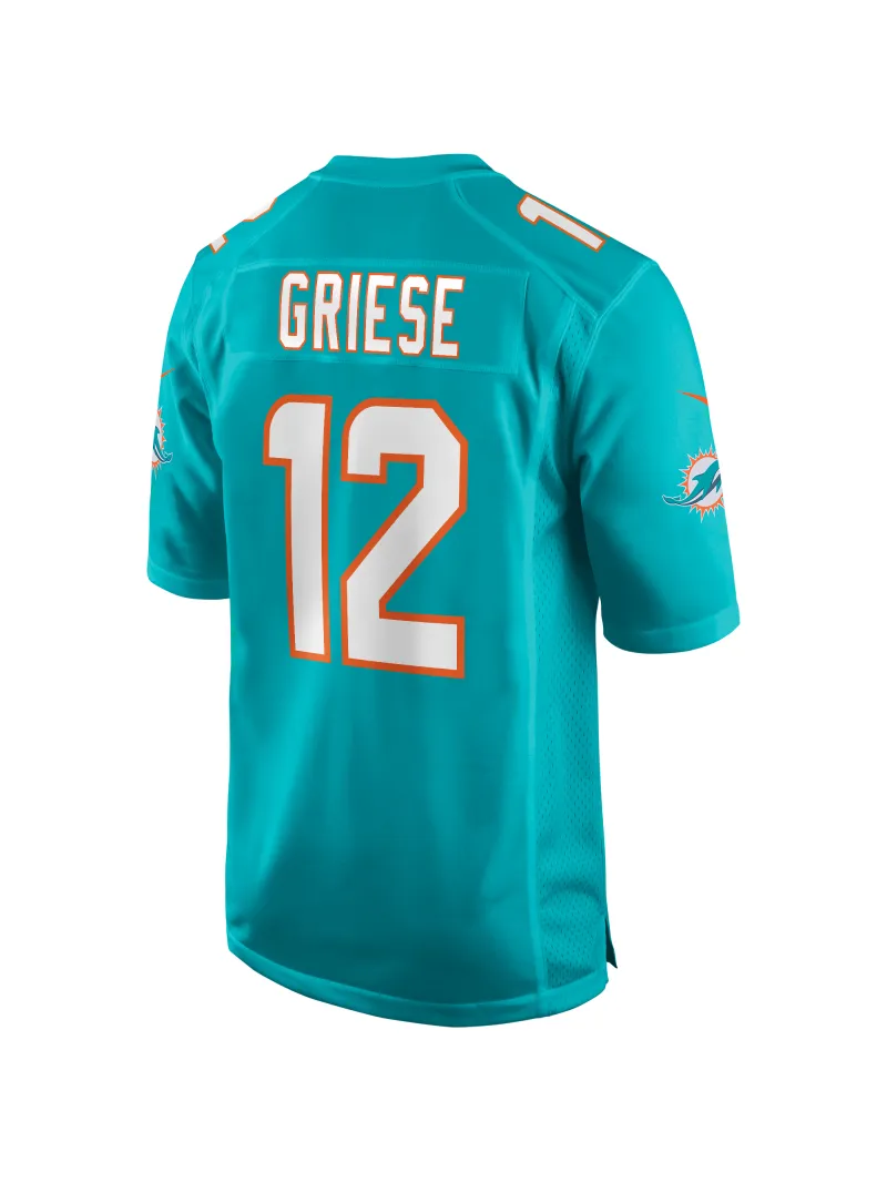 Miami Dolphins Bob Griese Nike Aqua Retired Player Jersey