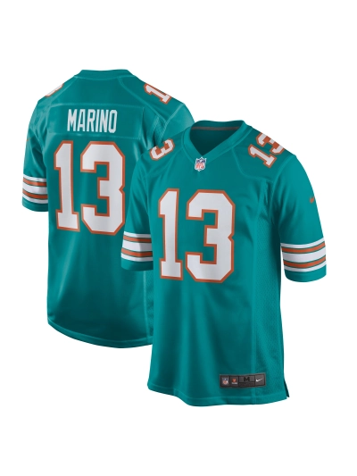 Miami Dolphins Dan Marino Nike Aqua Retired Player Jersey 01