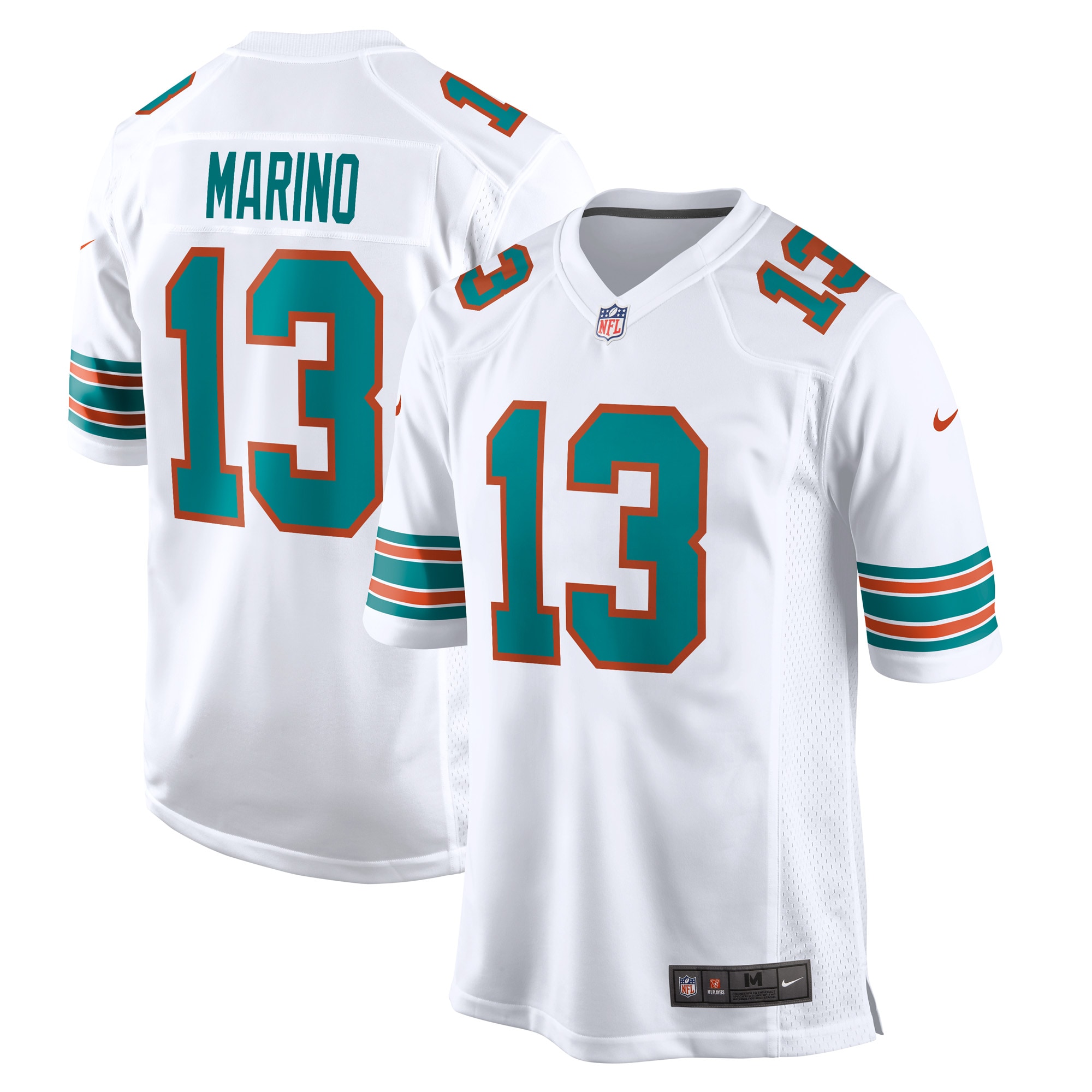 Miami Dolphins Dan Marino Nike White Retired Player Jersey