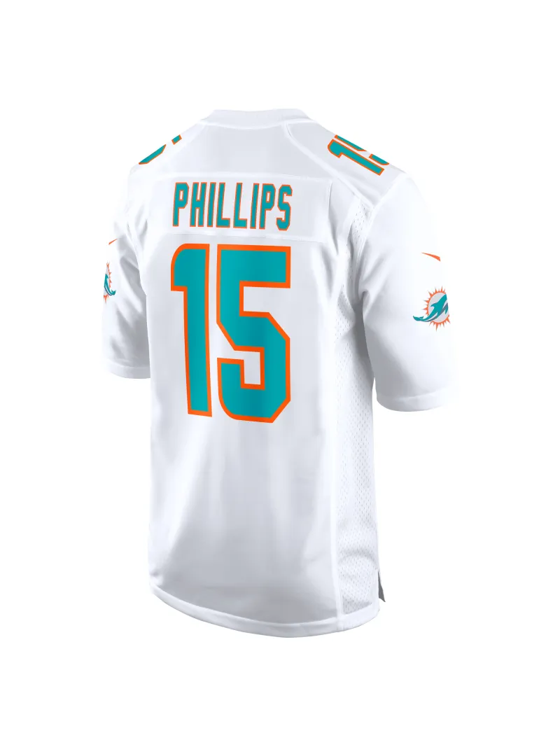 Miami Dolphins Jaelan Phillips Nike White Game Jersey