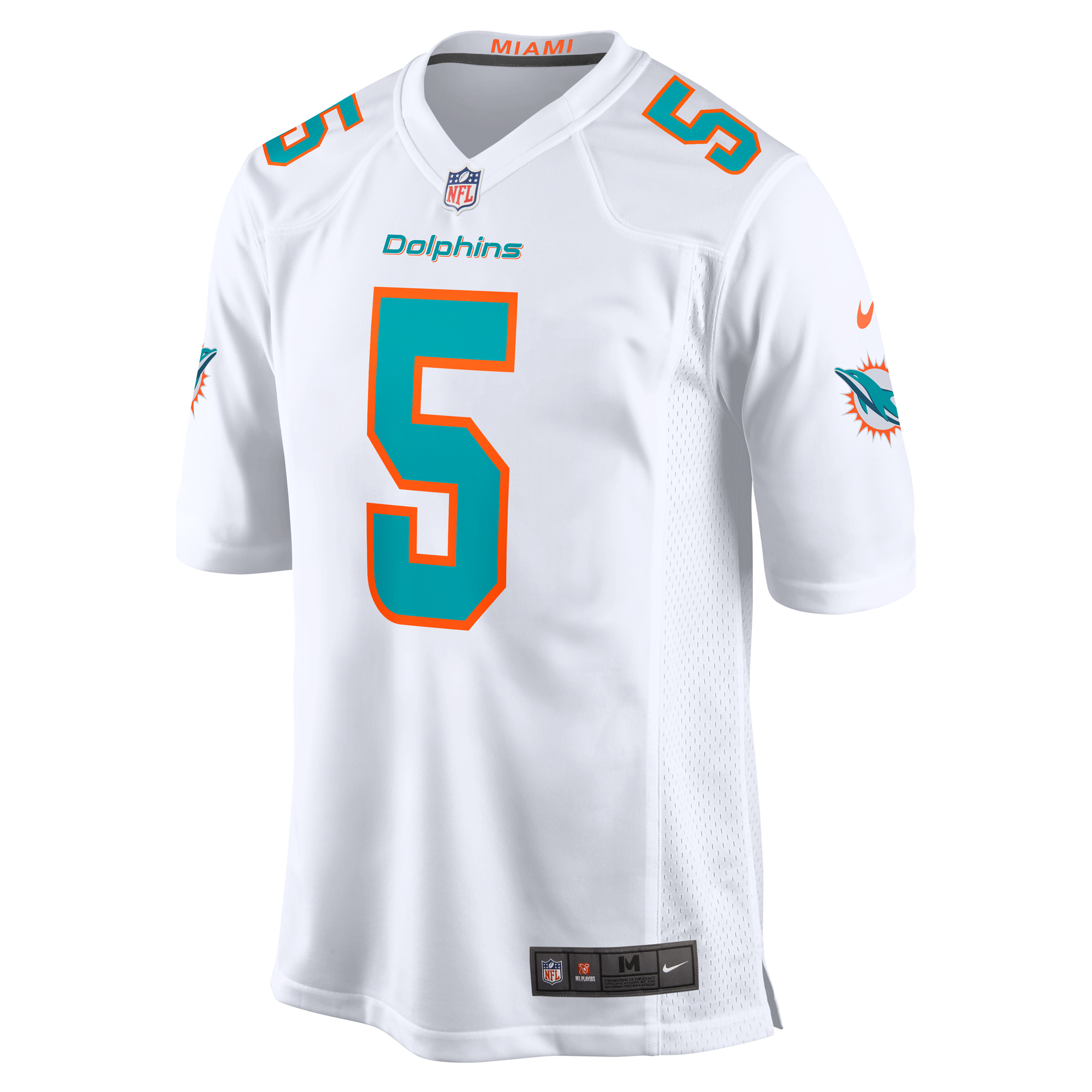 Miami Dolphins Jalen Ramsey Nike White Away Jersey