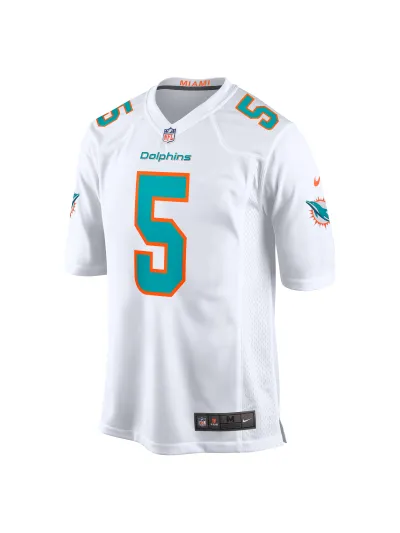 Miami Dolphins Jalen Ramsey Nike White Away Jersey 02