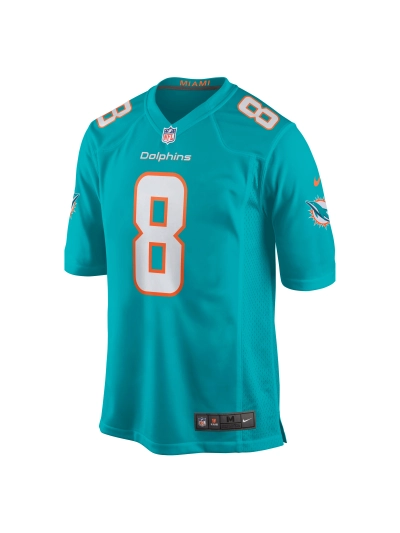 Miami Dolphins Jevon Holland Nike Aqua Gamer Jersey 02