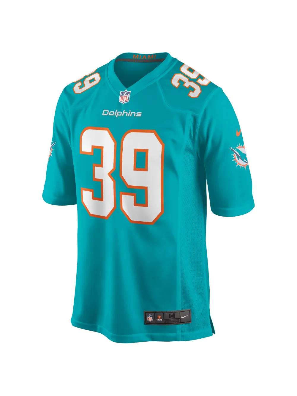 Miami Dolphins Larry Csonka Nike Aqua Game Retired Player Jersey