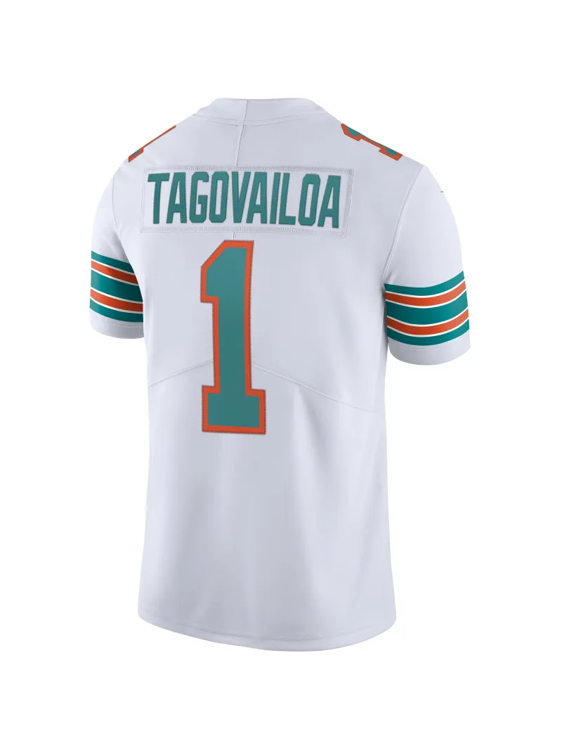 Miami Dolphins Tua Tagovailoa Nike White Second Alternate Game Jersey