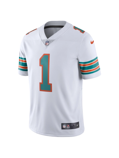 Miami Dolphins Tua Tagovailoa Nike White Second Alternate Game Jersey 02