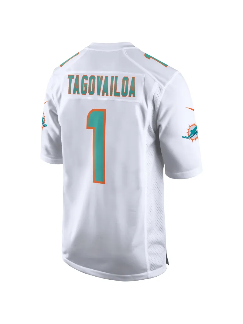 Miami Dolphins Tua Tagovailoa White Game Jersey