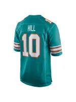 Miami Dolphins Tyreek Hill Nike Aqua Alternate Game Jersey