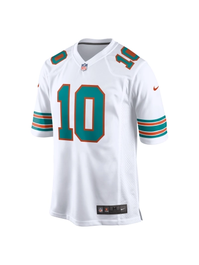 Miami Dolphins Tyreek Hill Nike White Alternate Game Jersey 02