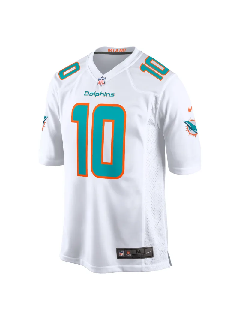 Miami Dolphins Tyreek Hill Nike White Game Jersey