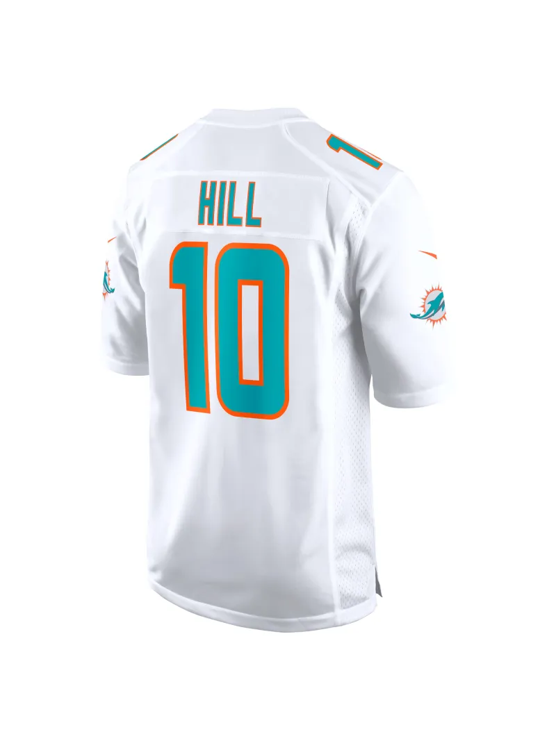 Miami Dolphins Tyreek Hill Nike White Game Jersey